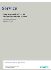 OpenScape Voice V3.1 R3, Solutions Manual, Volume 4, Session Border Control, Description, Issue 1.pdf