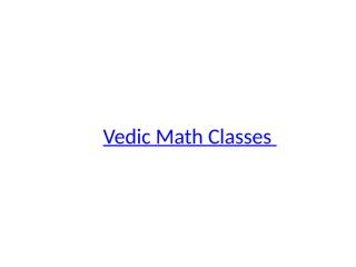 Vedic Math Classes.pptx