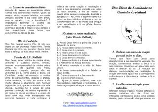 Dez dicas de santidade no caminho espiritual - São Vicente Pallotti.pdf