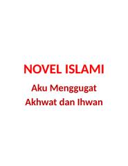 novel islami (aku menggugat akhwat dan ihwan).doc