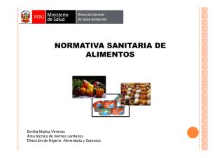 DIGESA - Normativa sanitaria de alimentos.pdf