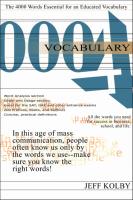 The 4000 English Words Essential for an Educated Vocabulary.pdf